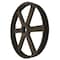 B&B Manufacturing QD192-14M-85-F, Timing Pulley, Cast Iron, Black Oxide,  QD192-14M-85-F - alternate 2